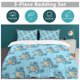thumbnail image 5 of Squirtle Bed Duvet Cover Funny Anime Cartoon Bedding Sets Lightweight 3 Piece Comforter Sets, 5 of 5