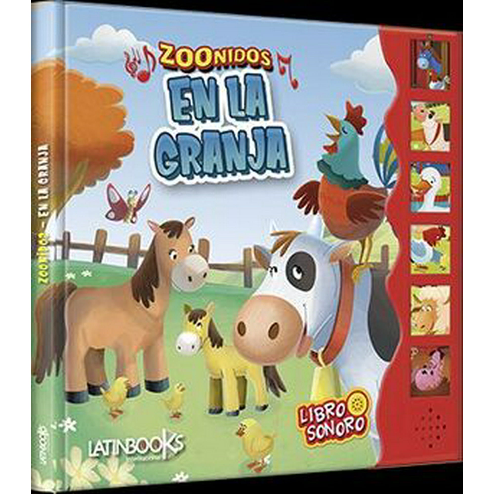Latinbooks - Libro Zoonidos De La Granja - Nueva Ed.