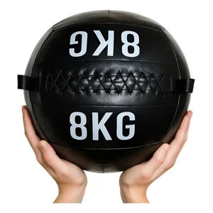 Linea Sport - Balón Medicinal 8 Kg De Ecocuero Antideslizante Para Crossfit