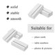 thumbnail image 4 of Soporte para artículos WILLOWDALE 5,5 cm blanco, pack de 6, 4 of 6
