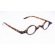 thumbnail image 3 of Gafas de Lectura Loovit Pequeñas Redondas con Estampado de Leopardo 2.0, 3 of 7