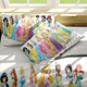 thumbnail image 4 of Fairy Tale Dream Princess Duvet Cover Set 3-Piece Bedding Set - includes 1 Duvet Cover and 2 Pillowcases No Filling Suitable for Year-Round Use, 4 of 5