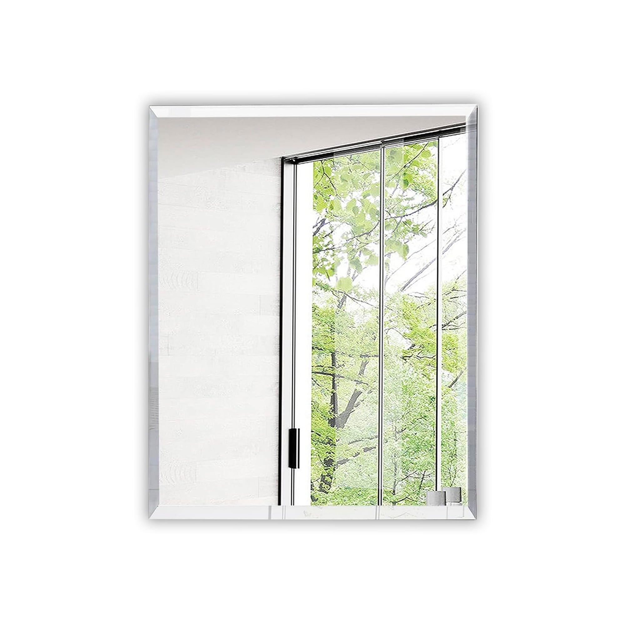 Espejo Rectangular Puntas Rectas Joytek 60x45 Cm