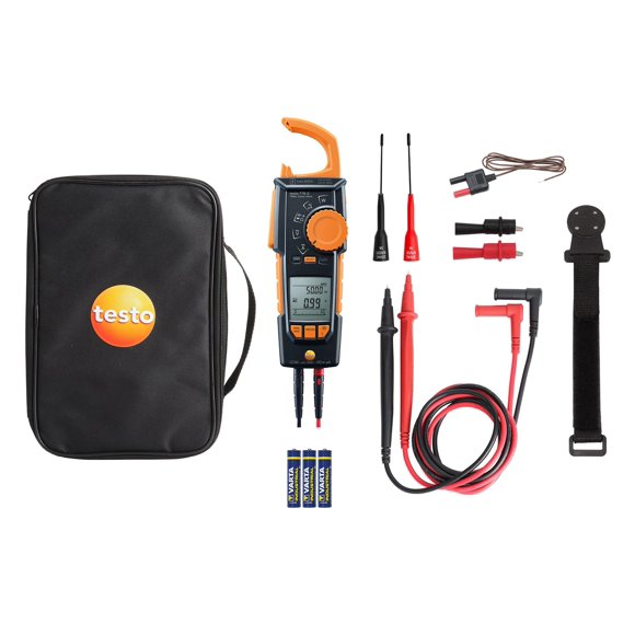 Medidor de Pinza Testo 770-3 TRMS Bluetooth para HVAC