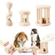 thumbnail image 1 of Juguetes de conejito de madera AOWPFVV para conejos, cobayas y hámsteres, 1 of 7