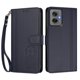 thumbnail image 3 of Funda Cartera Trébol para Motorola Moto G55 5G con Ranuras Tarjetas y Carga Inalámbrica Azul oscuro, 3 of 6