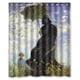 thumbnail image 1 of Cortina de ducha de Star Wars, juego de cortina de baño con ganchos, tamaño 60 x 72 pulgadas, 1 of 3