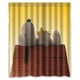 thumbnail image 1 of Cortina de ducha Snoopy en el mar, juego de cortinas de baño con ganchos, tamaño 60 x 72 pulgadas, 1 of 3