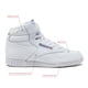 thumbnail image 3 of Zapatillas de baloncesto Reebok EX-O-FIT HI High Top para hombre blancas, 3 of 7