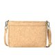 thumbnail image 4 of Cartera Sharo Corcho Natural Pequeña y Bandolera Compacta, 4 of 6