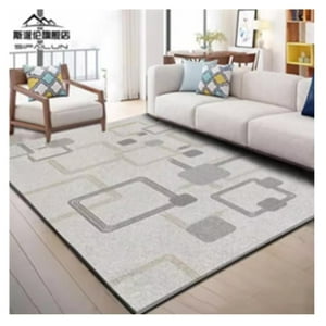Auckland Outdoor - Alfombra Bajada Cama 60X100 Cm. Tapete Diseño Mallorca 3D Gris