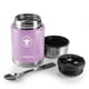 thumbnail image 5 of Termo Comida BossCamp 500 ml Lila Acero Inox Bolso Cuchara, 5 of 8