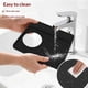 thumbnail image 3 of Espresso tamper mat, silicona antideslizante de grado alimentario, resistente al calor impermeable, estación de tamping de espresso para accesorios de máquina de espresso Barista (negro), 3 of 3