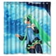 thumbnail image 1 of Cortina de ducha de Hatsune Miku con bonitos dibujos, juego de cortinas de baño con ganchos, tamaño 60 x 72 pulgadas, 1 of 3