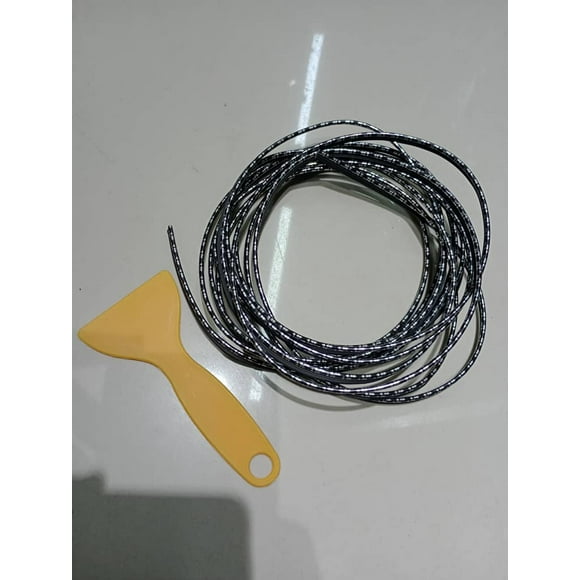 Rollo moldura embellecedor decorativa para interior de autos 5mts carbono