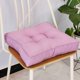 thumbnail image 1 of Xiao Hua Cojín de Silla de Algodón y Lino Morado Claro -1 Pieza, Cojín de Asiento Cuadrado Sólido de 15.75 X 15.75 X 3.54 Pulgadas, Cojín de Silla de Oficina con Relleno de Algodón, Decoración, 1 of 4