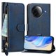 thumbnail image 1 of FOXDOCK Funda Tipo Cartera para Realme 15 Pro 5G Cuero PU con Cremallera y Correa de Muñeca, Ranuras para Tarjetas, Soporte Plegable, Cierre Magnético, 1 of 5