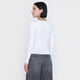 thumbnail image 2 of Polera Mujer Manga Larga PolySpandex Blanco Corona, 2 of 5