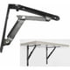 thumbnail image 4 of Un juego de 2 soportes de rack de 150 mm, soporte plegable, soporte de rack plegable montado en la pared, soporte de rack plegable de metal en ángulo de 90 grados (6 pulgadas), Zhuoxuan, 4 of 5
