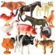 thumbnail image 1 of Juguetes de animales de granja Paquete de 12 Bedwina, 1 of 2