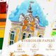 thumbnail image 3 of Pack de 3 blocs de papel para acuarela, 9 x 12 pulgadas, 140 lb, 300 g, 3 of 3