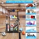thumbnail image 3 of Estante de almacenamiento de equipos deportivos para garaje DUDUXI con ruedas de 3 capas, 3 of 8