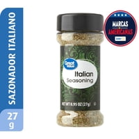 Sazonador Italiano 27 G Great Value