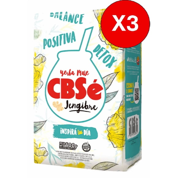 Pack 3 CBSE Jengibre 500g C u