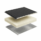 thumbnail image 3 of Revestimiento Exterior Siding Metálico Negro Listado Caja 10 Un, 3 of 4