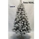 thumbnail image 2 of Árbol De Navidad Blanco Terciopelo De 240cm Nevado, 2 of 4
