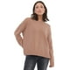 thumbnail image 1 of Sweater Mujer Chenille Cuello Redondo Camel Corona, 1 of 5