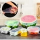 thumbnail image 5 of Set 6 tapas silicona alimentos frescos Colores, 5 of 6