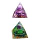 thumbnail image 1 of 2x Amatista Orgonita Pirámide Púrpura Yoga Meditación Cristales Heal Stone Decor, 1 of 5