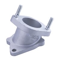 Ioensy - Adaptador De Entrada De Entrada Gris Para Carburador Pz30 Carb Para 200Cc 250Cc