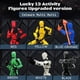thumbnail image 2 of Set de 7 Figuras de Acción Aminexus Impresas en 3D y Articuladas, 2 of 7