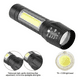 thumbnail image 2 of Linterna Led Recargable Micro Usb Lampara Luz Color de la luz Blanco, 2 of 3