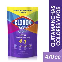 Quitamanchas Líquido Colores Vivos Doypack 470 Ml Clorox