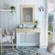 thumbnail image 1 of Mueble De Tocador + Espejo Rovere / Blanco, 1 of 8