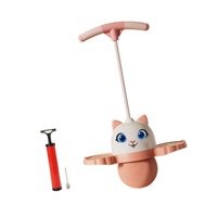 Ioensy - Pelota De Salto Pogo Para Niños, Agarre Fuerte, Pelota Que Rebota Para Adultos, Juguetes De Interior Y Exterior, Color Rosa