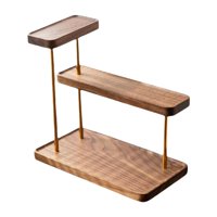 Magideal - Estante De Almacenamiento De Mesa Organizador De Maquillaje Estante De Exhibición De Perfume Resistente Organizador De Perfume Establecería Para Sala