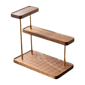 Magideal - Estante De Almacenamiento De Mesa Organizador De Maquillaje Estante De Exhibición De Perfume Resistente Organizador De Perfume Establecería Para Sala