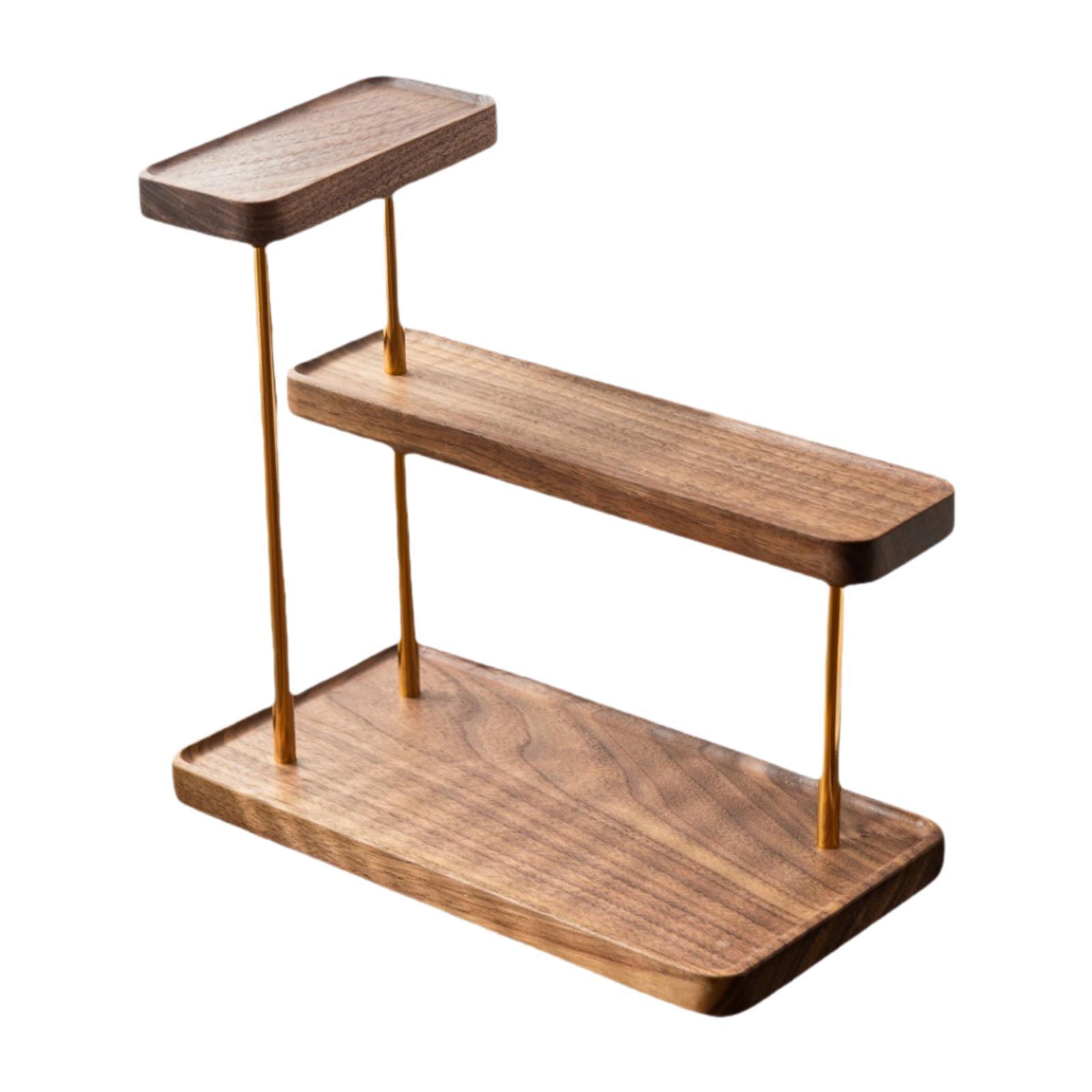 Magideal - Estante De Almacenamiento De Mesa Organizador De Maquillaje Estante De Exhibición De Perfume Resistente Organizador De Perfume Establecería Para Sala