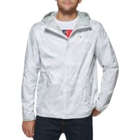 Chaqueta Tommy Hilfiger Ligera Impermeable Con Capucha Para Hombre