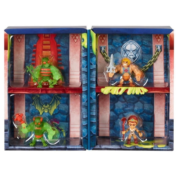 Figuras de Acción Mattel He-Man Minis Set Foso de Lodo 4