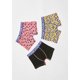 thumbnail image 1 of Boxer Tripack Corto Algodón Coral Talla 8, 1 of 3