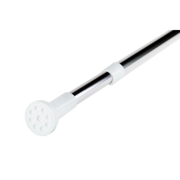 Barra Inoxidable Extensible Para Cortina De Baño 110 A 200 Cm Largo 25 Mm Diámetro