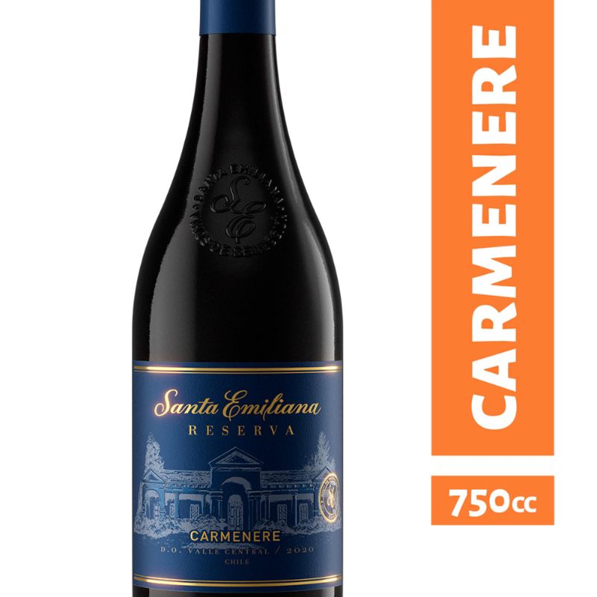 Vino Tinto Emiliana Reserva Carmenere Botella