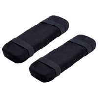Magideal - Almohadilla Para Reposabrazos De 2 Piezas Parte Inferior Antideslizante Espuma Viscoelástica Extraíble Almohada Ergonómica Para El Codo Almohadilla