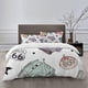 thumbnail image 1 of Juego de ropa de cama de 3 piezas con funda nórdica de dibujos animados para cama con diseño de coche., 1 of 3