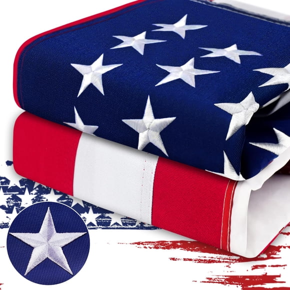 Bandera de Estados Unidos TOOUP 4x6 pies para exterior, nylon 420D de alta resistencia